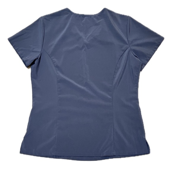 Women's Dickies EDS Essentials V-Neck Scrub Top - Pewter - Picture 4 of 4